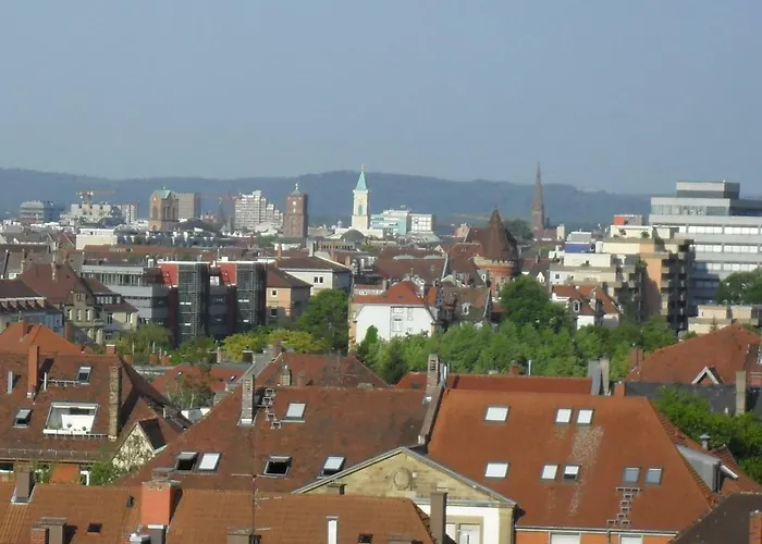 Blick Ueber - Panorama * Karlsruhe